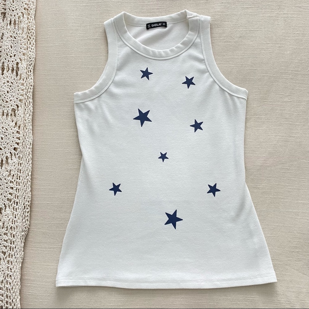 Sheilay Star Printed Tank Top - Picture 8 of 8